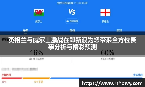 英格兰与威尔士激战在即新浪为您带来全方位赛事分析与精彩预测